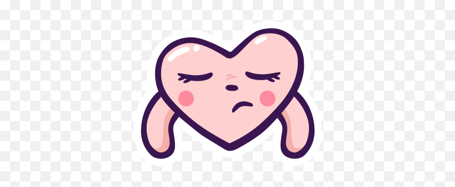 Adorable Heart Stickers By Nikita Shanin Emoji,Crush Discord Emoji