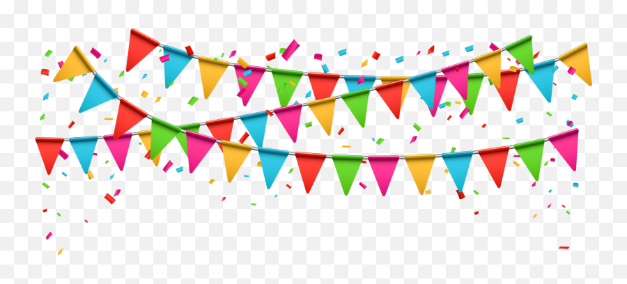 Transparent Birthday Banner Png - Party Png Background Emoji,Popper Emoji