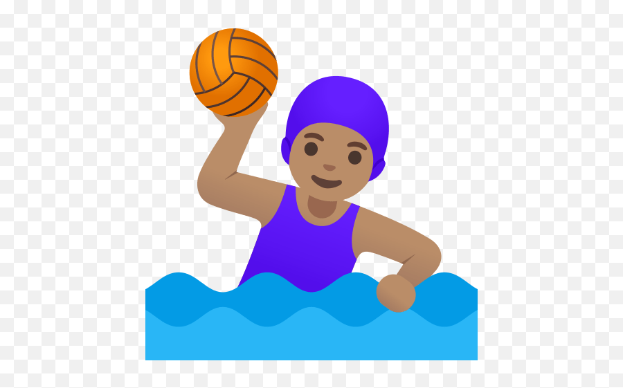U200dwoman Playing Water Polo With Medium Skin Tone Emoji,Volleyball Emoji