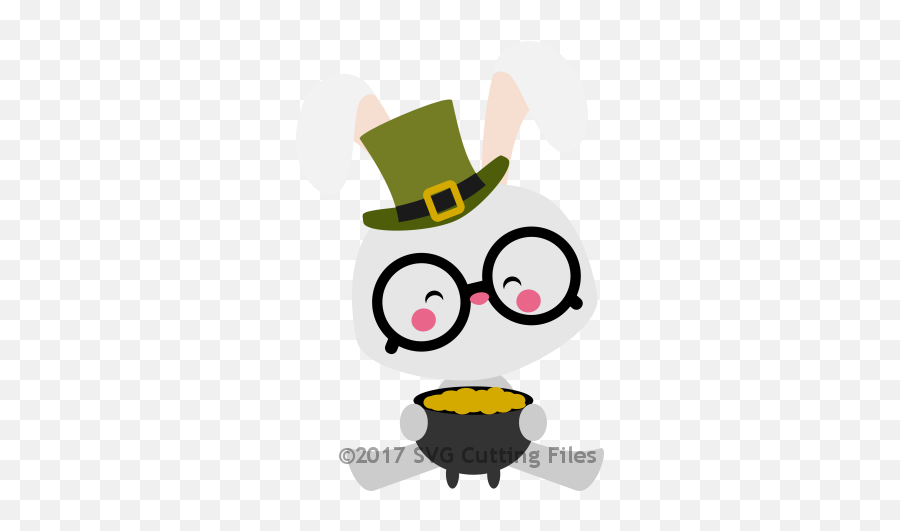 St Patricku0027s Day Emoji,Bunny Pat Emoji