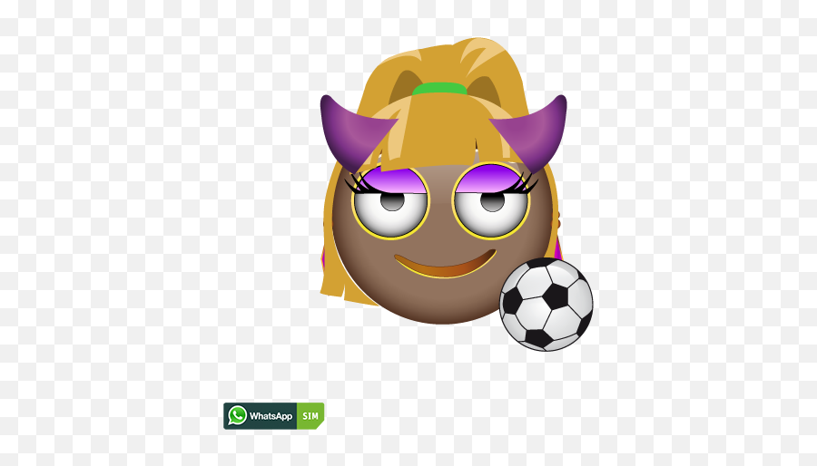 Whatsapp Sim Smiley Creator - Vch Blerick Emoji,Soccer Emoticons