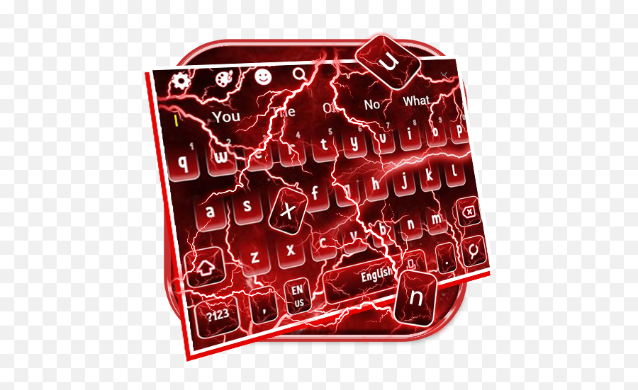 Tema Del Teclado Rayo Rojo - Apps En Google Play Emoji,Emoji Rayo