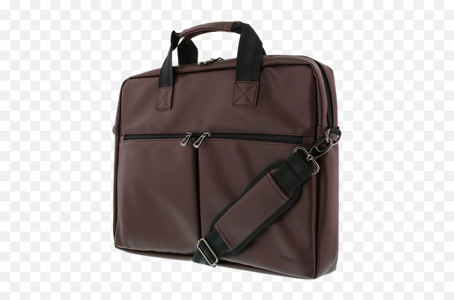 Deltaco Case For 156 - Inch Laptops 6 Pockets Brown Nv795 29 U20ac Solid Emoji,Emoji Laptop Bag