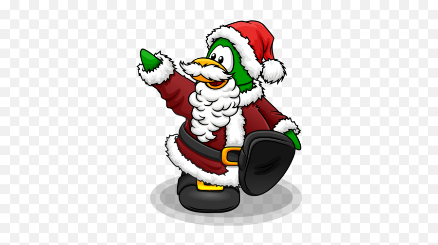 Santa Claus - Club Penguin Christmas Penguin Emoji,Santa Emotions