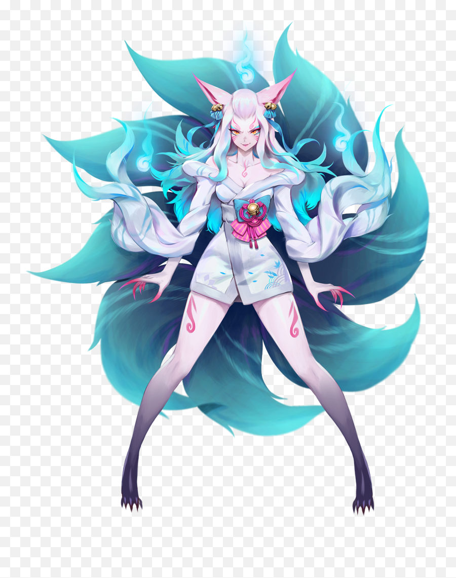 Spirit Blossom Routes Art - Ahri Spirit Blossom White Cosplay Emoji,Ahri Emoji