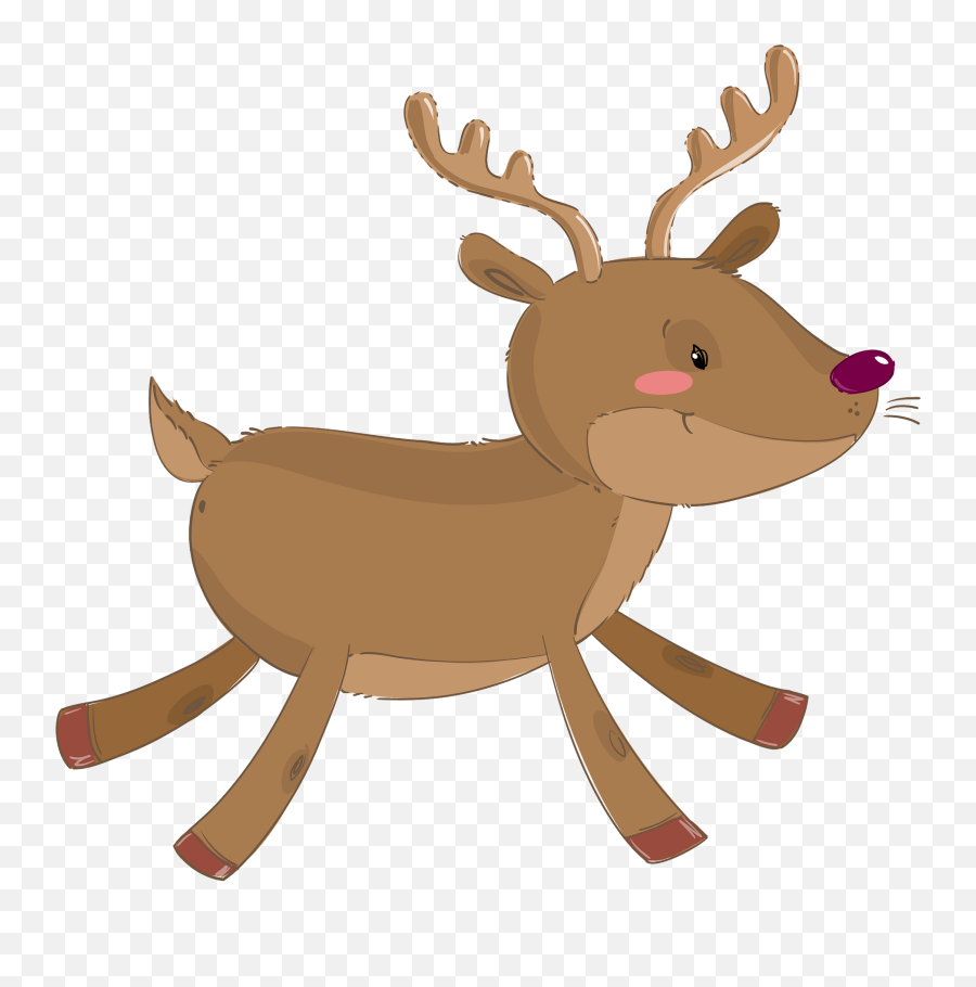 Deer Clipart - Animal Figure Emoji,Antler Emoji