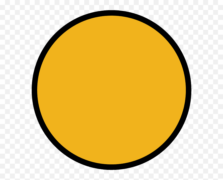 Orange Circle Emoji - Dot,Orange Emoji