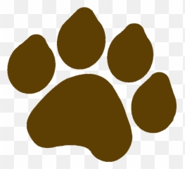 Dog Paw Cat Printing Clip Art - Clip Art Paw Print Emoji,Dog Paw Emoji
