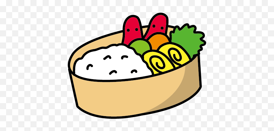 Bento Lunch School Meal Clip Art - Bento Png Emoji,Bento Box Emoji
