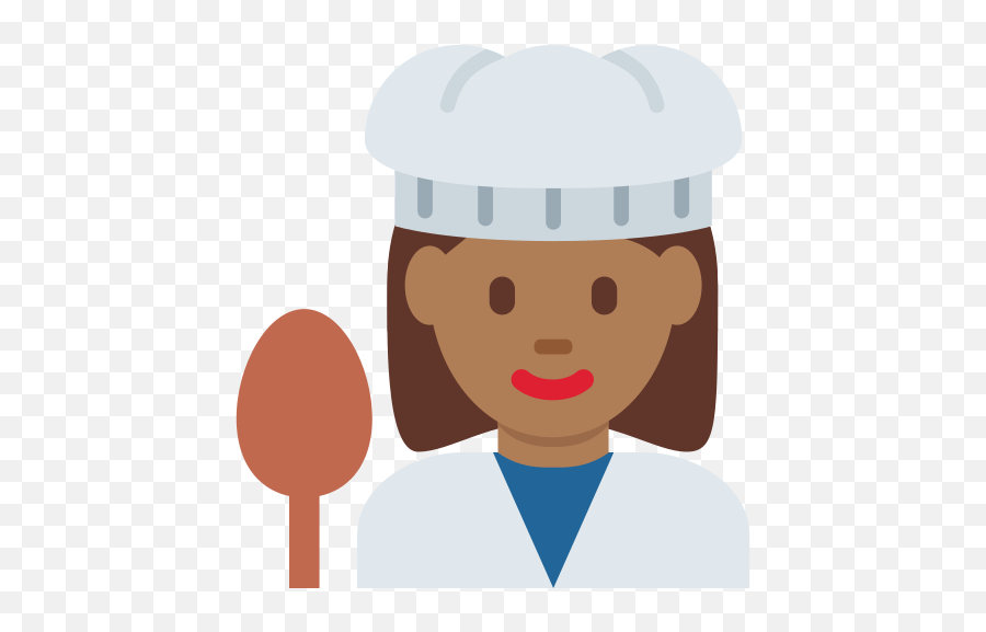 Woman Cook Emoji With Medium - Emojis Cozinheira,Chef Emojis