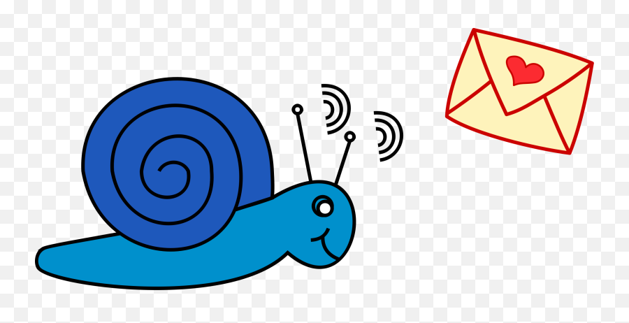 Snail Mail Email Drawing - Snail Mail Clipart Png Download Cute Mail Sent Transparent Background Emoji,Cd Envelope Mailbox Emoji