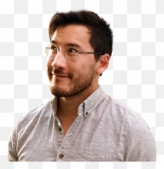 Markiplier Youtube Yputuber Sticker By Cordelia - Markiplier Round Glasses Emoji,Markiplier Emoji