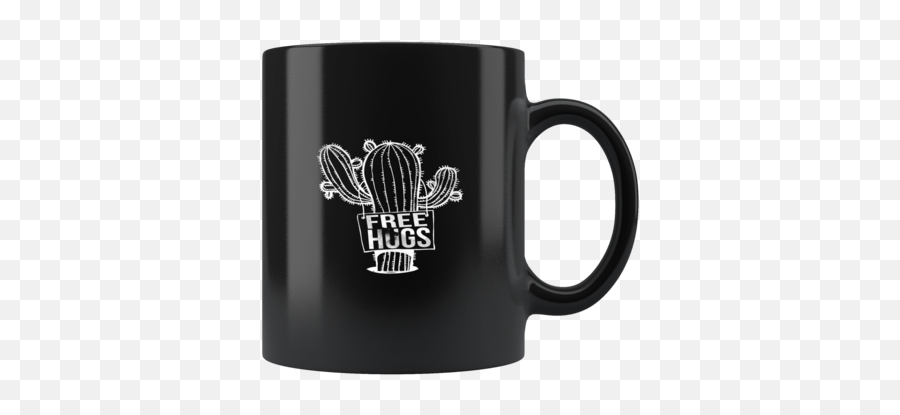 Tagged Cactus Coffee Mug - Coffee Mug Emoji,Guess The Emoji Coffee And Dog