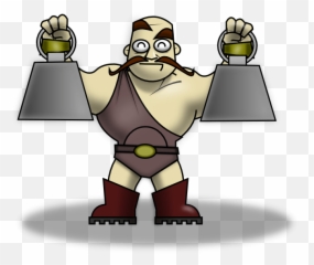 Weak Boy Drawing - Strong Clipart Png Free Emoji,Strong Man Emoji Art