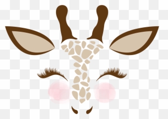 Giraffe Face Clip Art - Clipart Giraffe Face Emoji,Giraffe Emoji