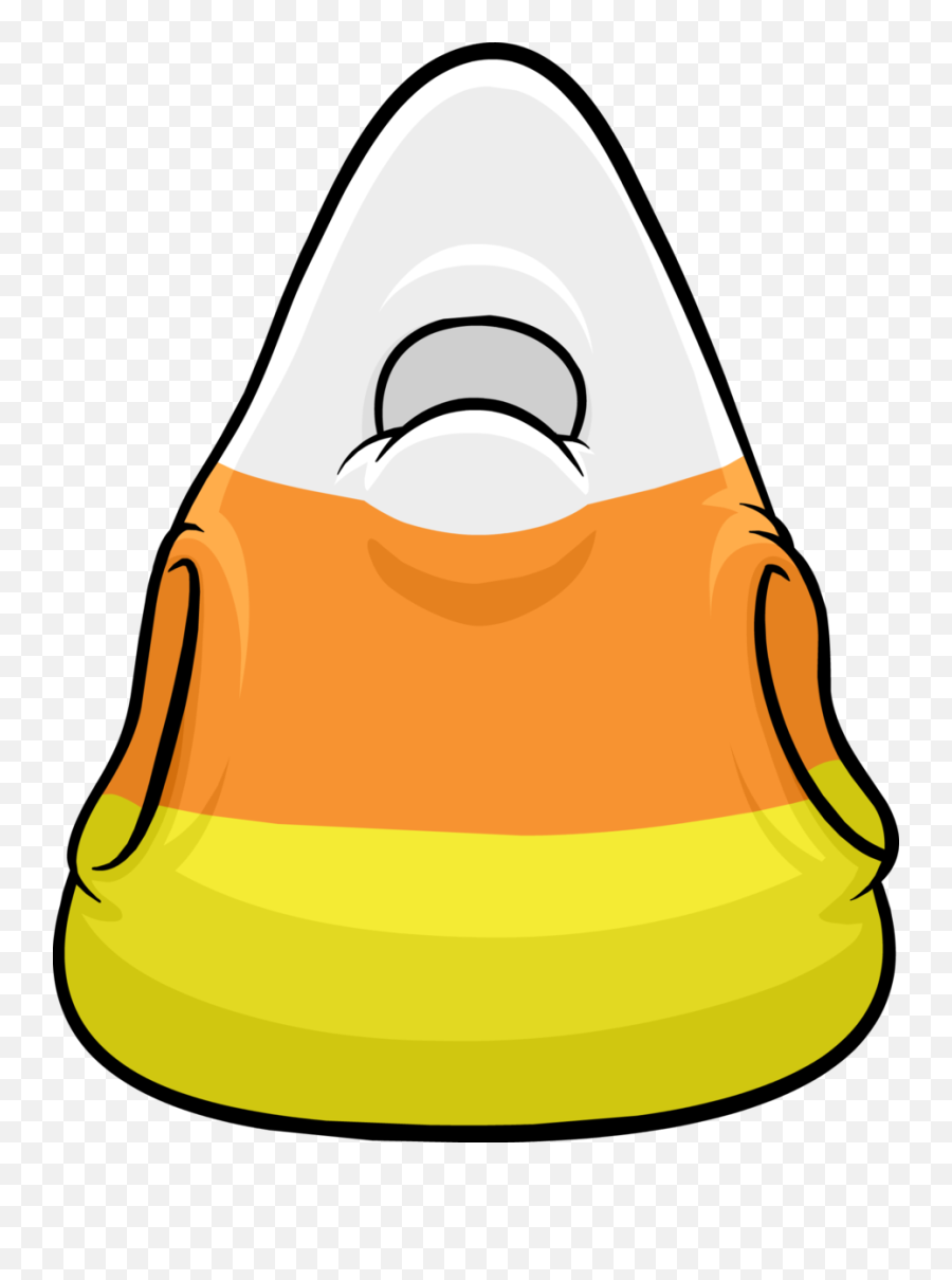 Candy Corn Costume - Candy Corn Club Penguin Emoji,Candy Corn Emoji Mspa