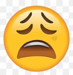 Emoji Sad Iphone Iphoneemoji Sad Sticker By Phillipa - Whining Emoji,Sad Emoji Pictures That Are On The Iphone