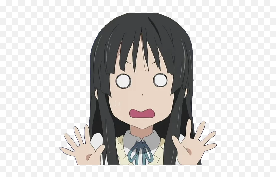 Anime Reaction Images Png - Anime Shocked Gif Emoji,Funny Anime Emojis