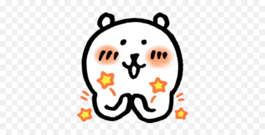 W Bear Emoji 2 Whatsapp Stickers - Joke Bear Gif,Bear Emoji