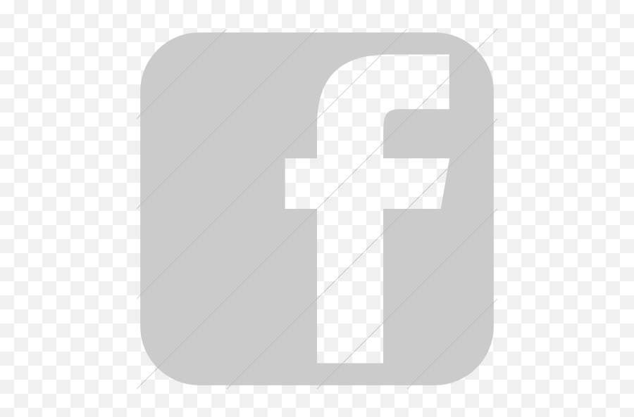 Facebook Square Icon Png 14209 - Free Icons Library Free Facebook Logo Grey Vector Emoji,Grey Cat Emoticons For Facebook