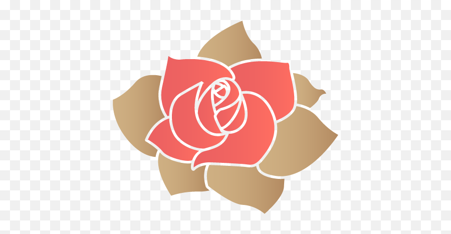 Rose Flower Icon - 2d Red Flowers Transparent Emoji,Roses Emoticons