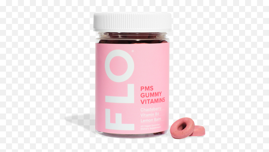 Flo - Pms Gummy Vitamins Flo Vitamins Emoji,Emotion Peinture Ingre