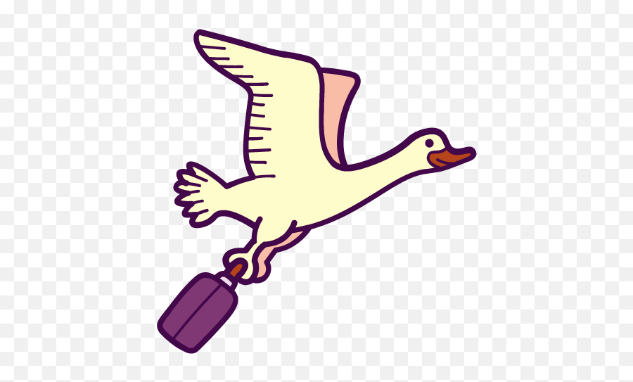 Goose Free Icon Of Autumn Hand Drawn - Goose Travel Emoji,Goose Emoticon