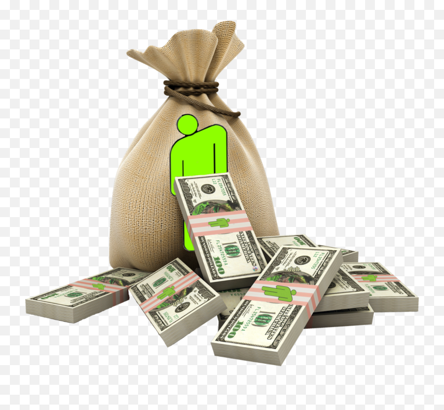 The Most Edited - Transparent Bags Of Money Png Emoji,Emoticon Dolar Png