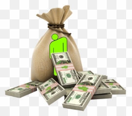 The Most Edited - Transparent Bags Of Money Png Emoji,Emoticon Dolar Png