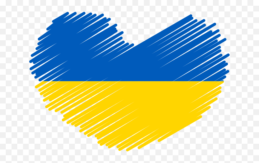 Ukraine Flag Heart Symbol - Openclipart Bahamas Flag Heart Emoji,Different Color Heart Emoticons