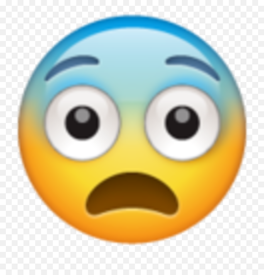 Significado De Los Emojis De Whatsapp - Fearful Face Emoji,Emoji Whatsapp Grandes Luna