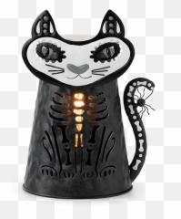 Very Superstitious Cat Scentsy Warmer - 2021 Scentsy Supersticious Warmer Emoji,Panther Animal Emotion