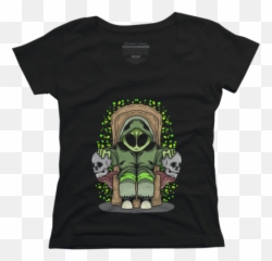 Comic Womens Scoop Neck T Emoji,Emoji Alien (samurai Jack