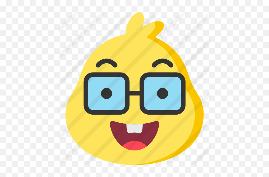 Nerd - Free Smileys Icons Happy Emoji,How To Get The New Facebook Emoji