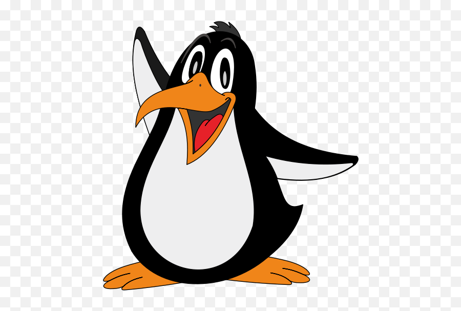 Free Clip Art Penguin By Andinuryadin Emoji,Waving Penguin Emoticon