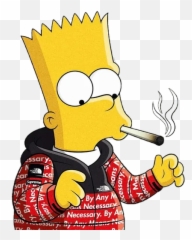 Simpson Sticker Pack - Stickers Cloud Supreme Bart Simpson Emoji,Two Emotions As An Artist Bart Simpson