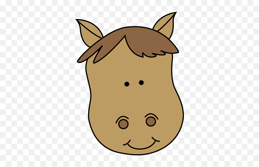 Head Cliparts Download Free Clip Art - Cartoon Horse Face Clip Art Emoji,Horse Emoji Pillow