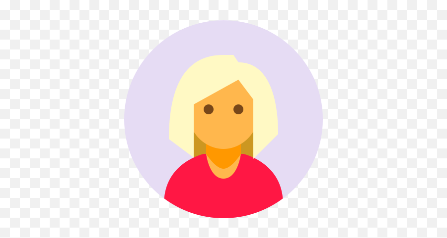 Circled User Female Skin Type 3 Icon In Color Style - User Icon Woman Emoji,Face Cartoon Blonde Female Emojis