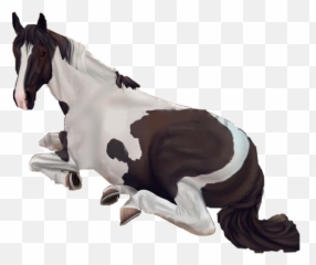 Horse Layingdown Sso Sticker - Mustang Emoji,Laying Down Emoji