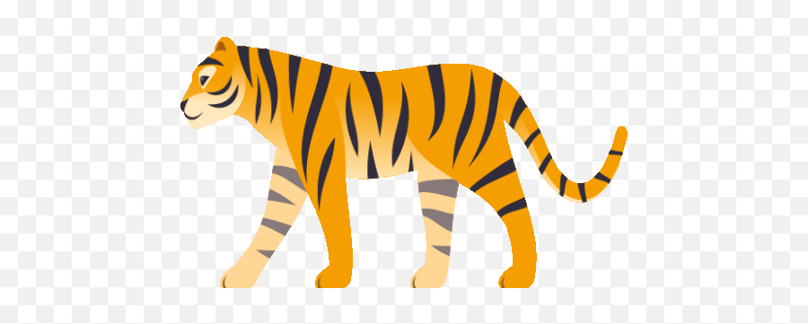 Tiger Nature Gif - Tiger Nature Joypixels Discover U0026 Share Animal Figure Emoji,Rawr Emoji