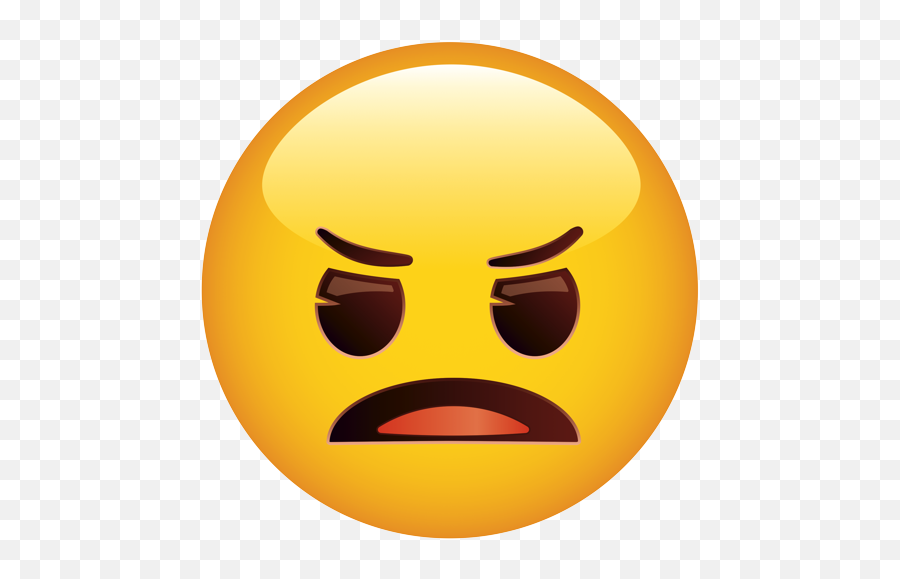 Emoji U2013 The Official Brand Angry Face Fitz 0 - U1f620 Happy,Starstruck Emoji