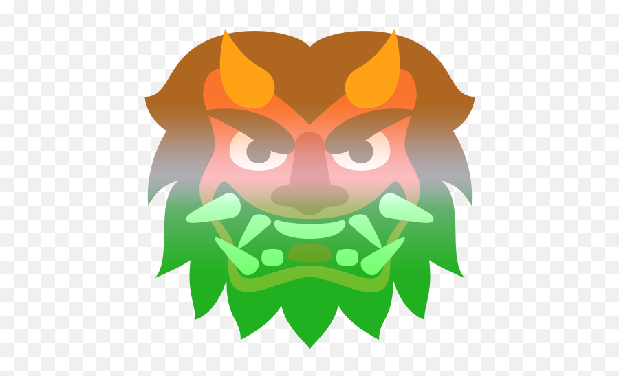 Japanese Ogre Emoji Png - Royalpng,Visual Arts Emoji