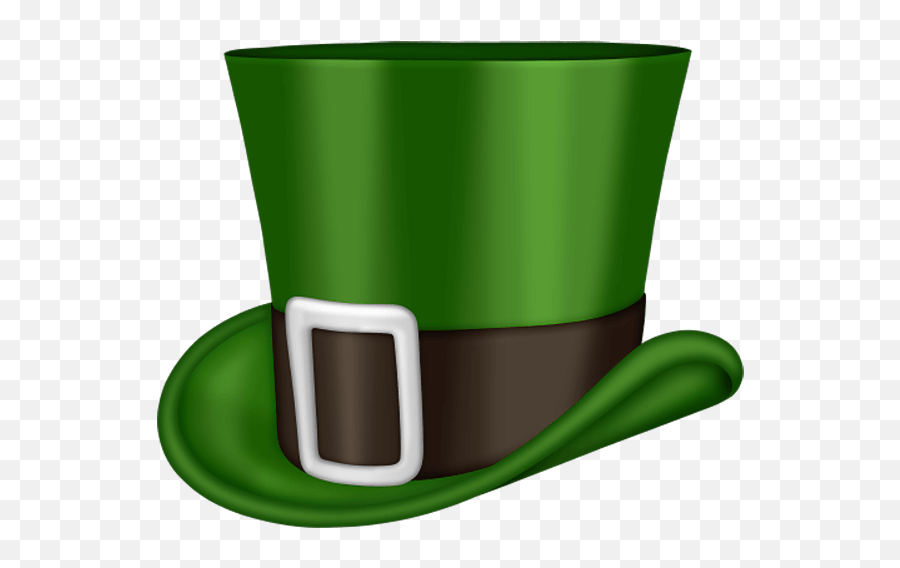 St Patrick Day Green Leprechaun Hat Png Clipart - Leprechaun Hat Png Emoji,St Patrick Emoji