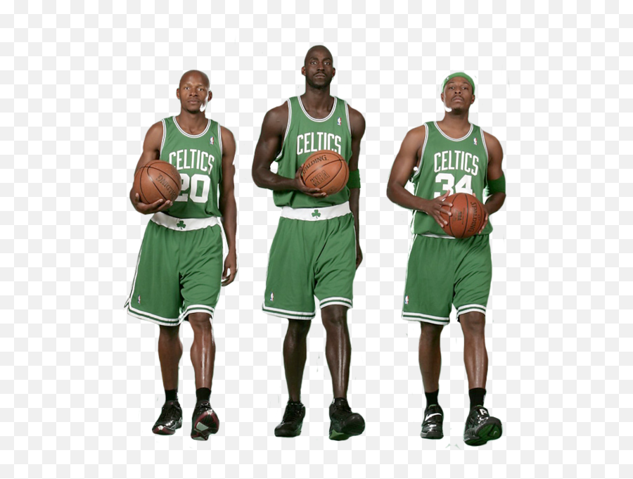 Boston Celtics Big 3 Psd Official Psds - Boston Celtics Jersey Emoji,Celtics Emoji