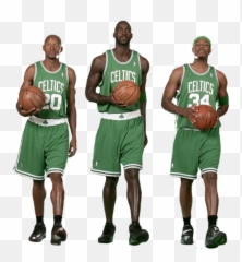 Boston Celtics Big 3 Psd Official Psds - Boston Celtics Jersey Emoji,Celtics Emoji