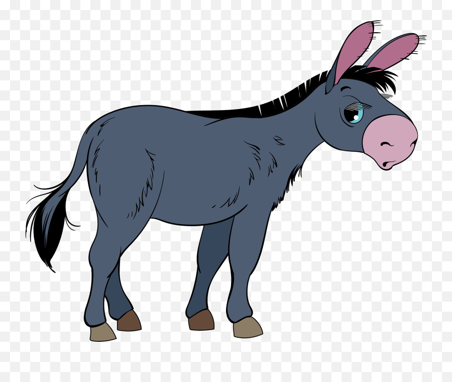 Donkey Clipart - Animal Figure Emoji,Donkey Emoji Download