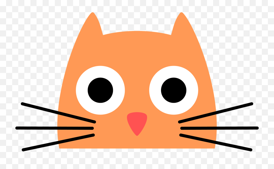 Cat Face Clipart Free Download Transparent Png Creazilla - Happy Emoji,Cat Head Emoji