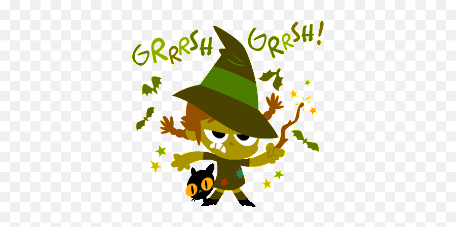 Fun Halloween Emojis - Fictional Character,Witch Emoji Iphone
