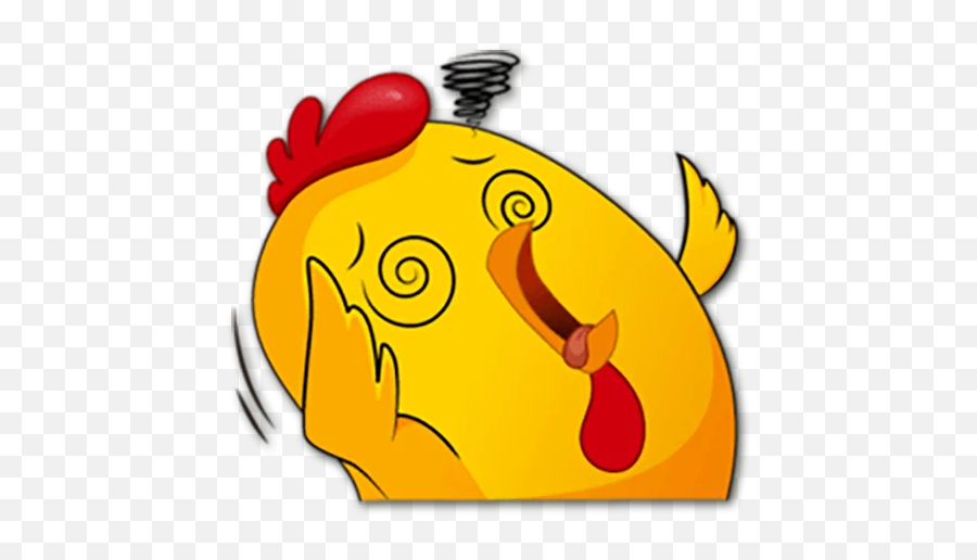 Hot Chicken Sticker För Telegram - Happy Emoji,The Emoji Movie Candy Crush