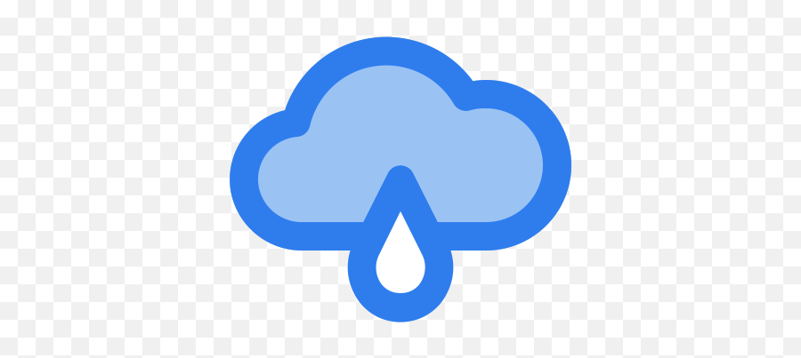 Cloud Drop Rain Rainy Water Weather Wet Icon - Free Language Emoji,Rain Emoticon Text